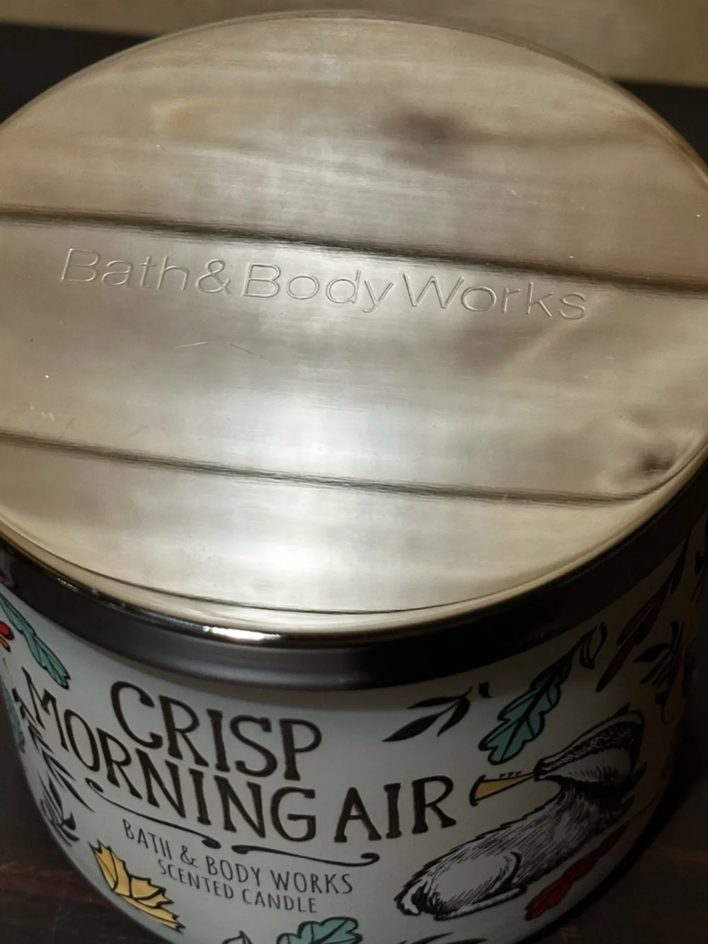 BNWT BATH & BODY WORKS 2 Morning Crisp Air candles - Picture 3 of 7